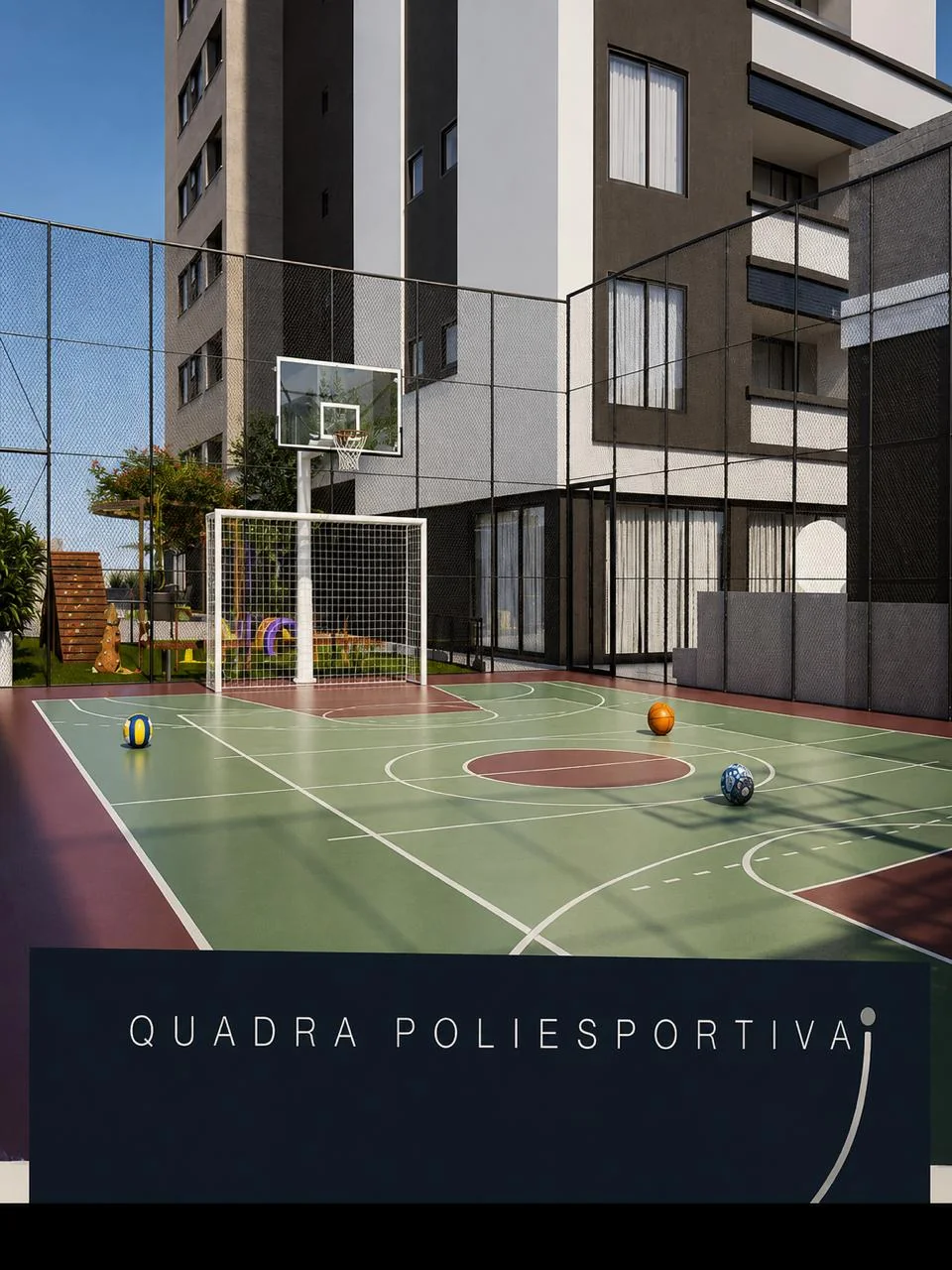 Quadra poliesportiva